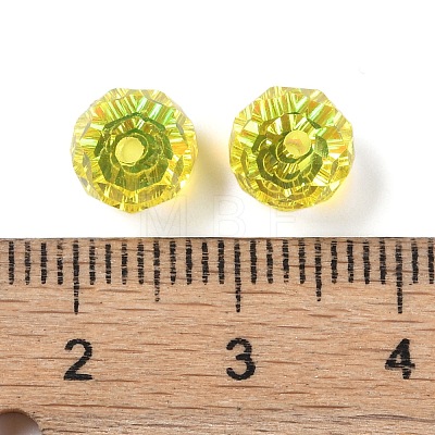 AB Color Plated Glass Beads EGLA-P059-03B-AB09-1