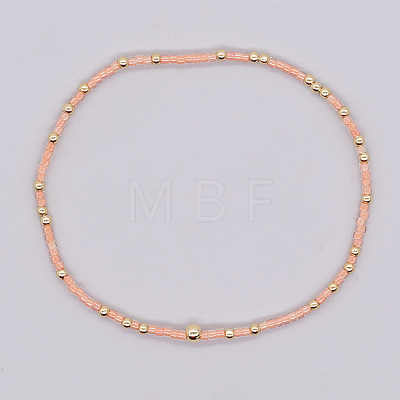 Bohemian Style Rainbow Beaded Handmade Fashion Women's Bracelet QD2599-9-1