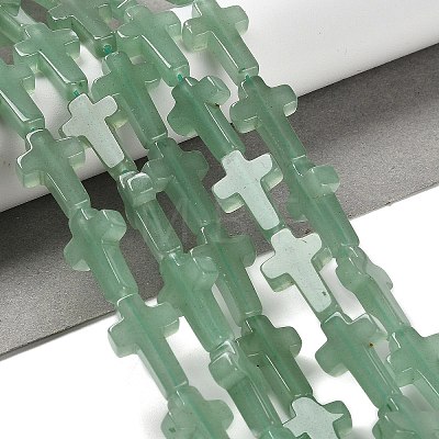 Natural Green Aventurine Beads Strands G-I337-A06-02-1