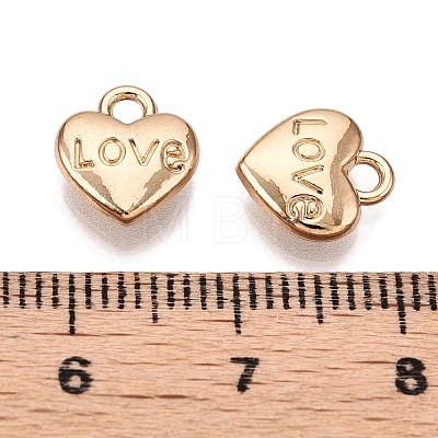 Valentine's Day Rack Plating Alloy Pendants FIND-N005-09G-1