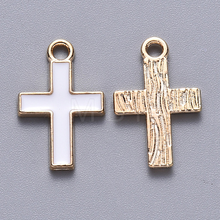 Alloy Enamel Pendants X-ENAM-S121-122C-1