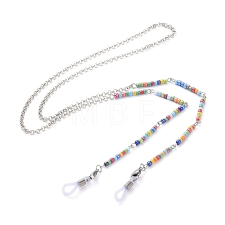 Eyeglasses Chains AJEW-EH00060-01-1