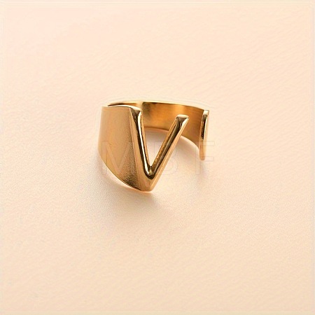 304 Stainless Steel Cuff Rings FS-WGEAFE6-43-1