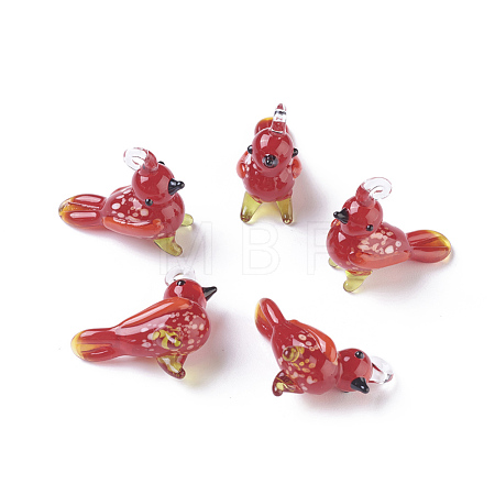Handmade Lampwork Pendants LAMP-L075-079-1
