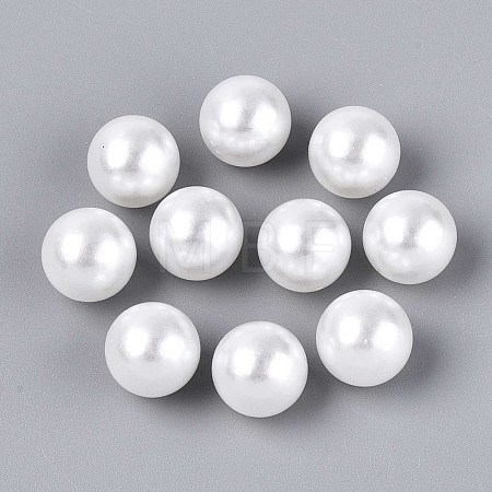ABS Imitation Pearl Acrylic Beads OACR-S011-12mm-02-1