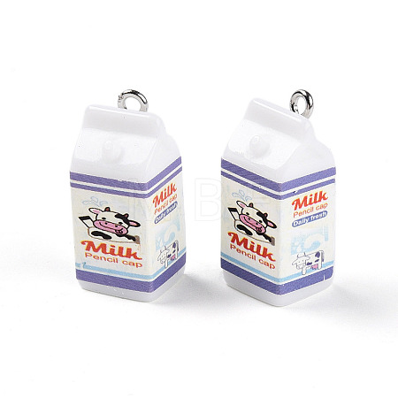 3D Resin Pendant RESI-V002-02C-1