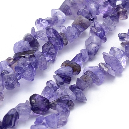 Natural Amethyst Beads Strands X-G-P332-06-1