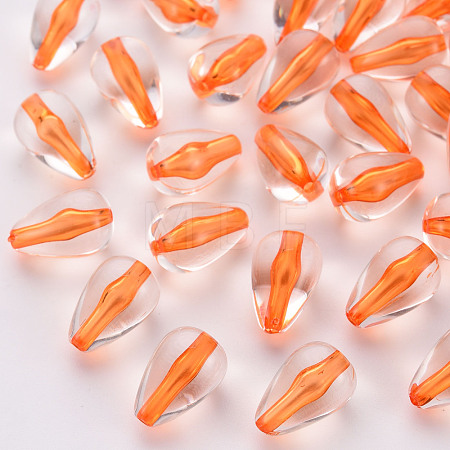 Transparent Acrylic Beads TACR-S154-26A-84-1