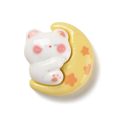 Opaque Resin Cabochons LS-RESI-Z012-02D-1