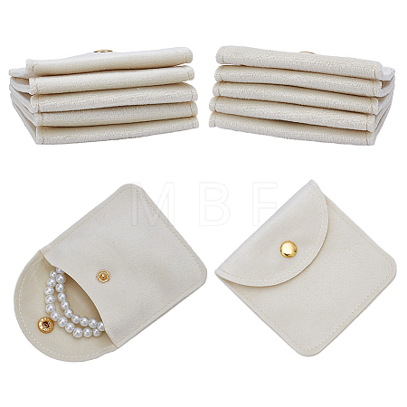 Velvet Jewelry Pouches TP-WH0012-05B-1