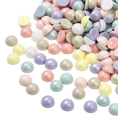 Opaque Acrylic Cabochons OACR-B031-44-12mm-1