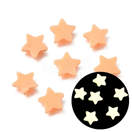 Luminous Handmade Polymer Clay Cabochons PY-CBA5A20-14E-1