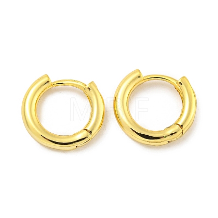 Brass Hoop Earrings EJEW-L211-003G-1