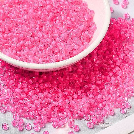 12/0 Transparent Glass Seed Beads SEED-F003-03C-04-1