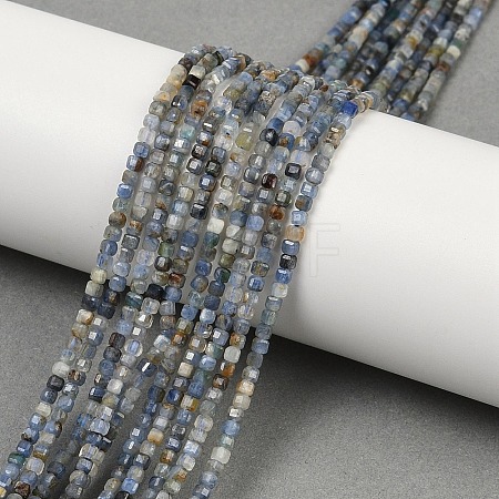 Natural Kyanite Beads Strands G-B088-E24-02-1