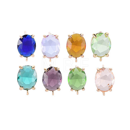 Brass Stud Earring Findings KK-S364-163-1