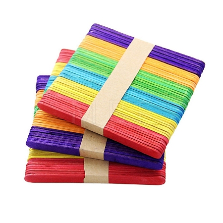 Natural Wood Craft Sticks WOCR-PW0001-261A-01B-1