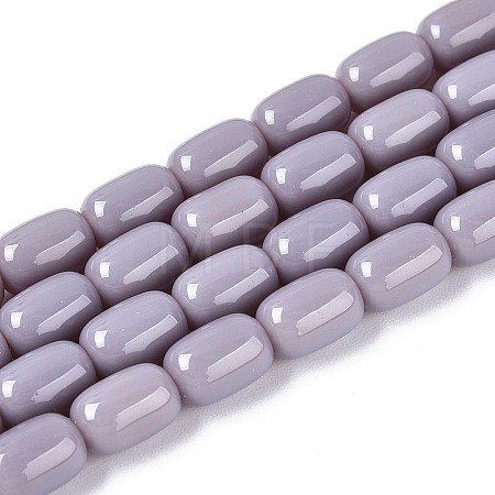 Opaque Glass Beads Strands GLAA-T028-14P-A04-1