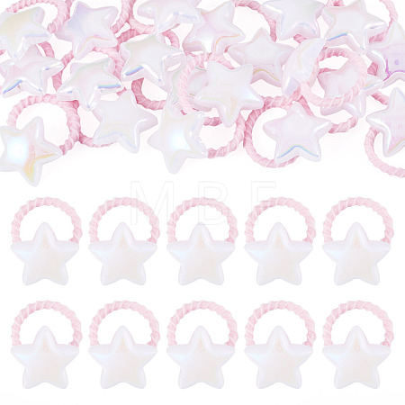 10Pcs Plastic Girls Hair Accessories OHAR-TAC0011-001B-1