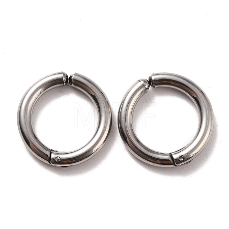 201 Stainless Steel Clip-on Earrings EJEW-Z014-01A-P01-1