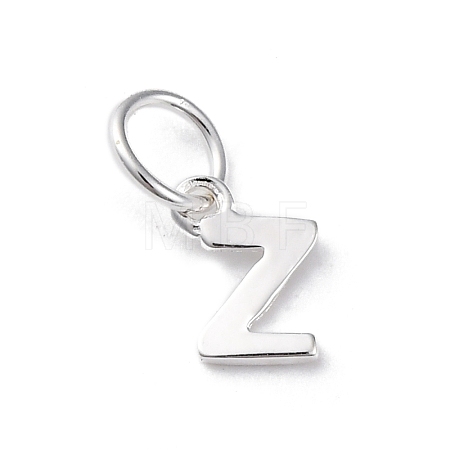 925 Sterling Silver Letter Charms LS-STER-C012-01S-Z-1