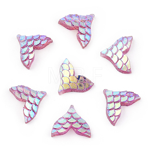 Transparent Epoxy Resin Cabochons CRES-A053-14-1