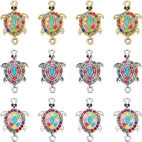  30Pcs 3 Colors Alloy Connector Charms RB-NB0001-22-1