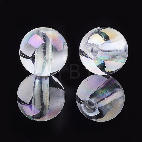 Transparent Acrylic Beads MACR-S361-01-12mm-1