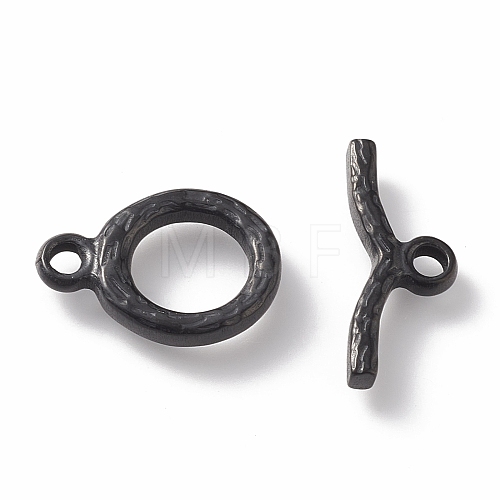 304 Stainless Steel Toggle Clasps STAS-K209-06B-1
