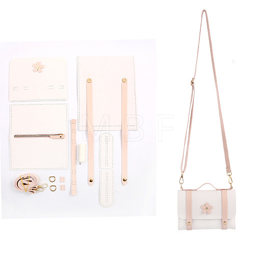 DIY PU Imitation Leather Purse Making Sets PW-WG63706-01-1