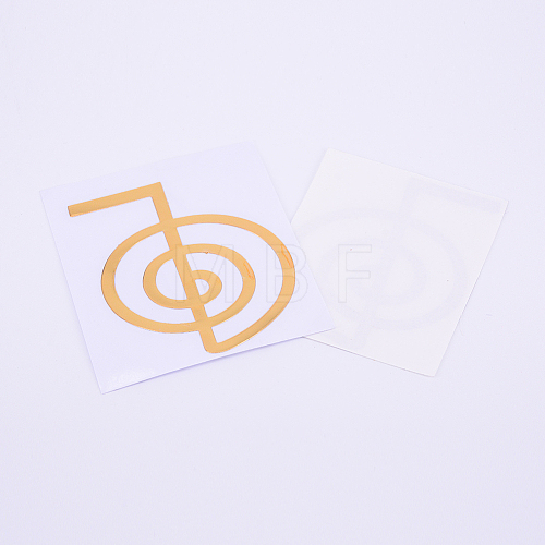 Self Adhesive Brass Stickers DIY-TAC0005-38G-6.8cm-1