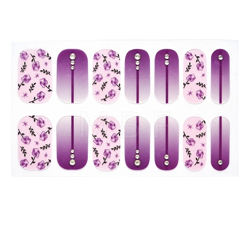 Full Cover Nombre Nail Stickers MRMJ-S060-ZX3174-1