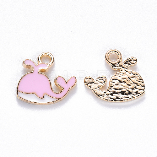 Alloy Enamel Charms ENAM-S121-073B-1