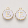 Golden Plated Alloy Charms LS-X-ENAM-S118-01E-1