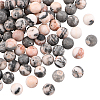 Natural Pink Zebra Jasper Beads G-OC0001-22-10mm-1