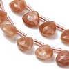 Natural Sunstone Beads Strands G-C292-A07-01-2
