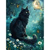 Cat Shape DIY Diamond Painting Kit PW-WGB3411-07-1