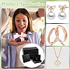 Lichee Textured Cardboard Jewelry Boxes CON-WH0089-100-6