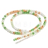 Glass Beads Strands EGLA-A034-M4mm-55-3