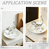 1Pc Cat Shape Ceramic Jewelry Decorative Plates ODIS-BBC0001-11B-6