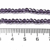 Transparent Glass Beads Strands LS-EGLA-A035-T3mm-D15-5