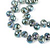 Transparent Glass Beads Strands GLAA-T006-14A-3