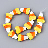 Handmade Lampwork Beads Strands LAMP-N028-10-2