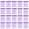 20Pcs Polyester Mesh Sachet Packing Drawstring Bgas ABAG-TA0002-20B-1