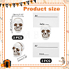 Skull Resin Name Card Holder DIY-WH0430-814-2
