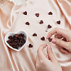 60Pcs Wood Stud Earrings Finding EJEW-FI0003-33A-5