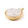 304 Stainless Steel with Acrylic Pendants STAS-Z199-11G-01-2