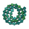 Synthetic Turquoise Beads Strands G-N352-22A-01-2