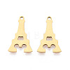 201 Stainless Steel Pendants STAS-T073-43G-1