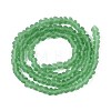 Frosted Transparent Glass Beads Strands LS-GLAA-N016-4mm-27-3